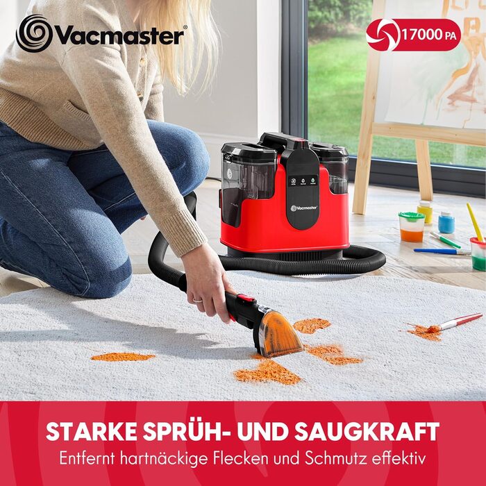 Пилосос миючий Vacmaster STMEUB01 для м'яких меблів та килимів 15КПа, 1150 Вт