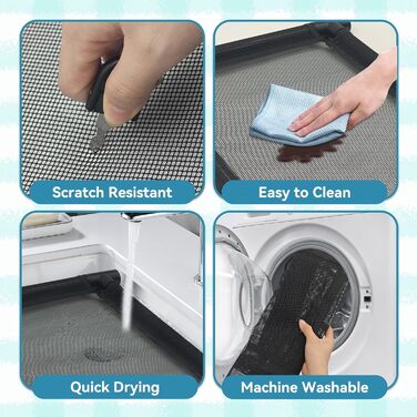 Кішка-гамак для вікна Dracarys | для великих котів до 20 кг | Посилений гамак з міцним присоском | Ліжко для засмаги кота, ліжко для домашніх тварин, підходить для вікон довжиною ≥76 см та висотою ≥64 см, розмір L-68*38*58 см