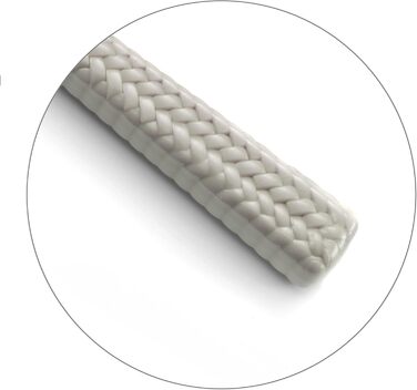 Набір столових приборів Amefa PAILLE на 6 осіб (24 шт.) з нержавіючої сталі 18/0, з ручками у плетіння, придатний для миття в посудомийній машині (світлий)