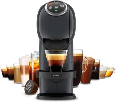 Кавомашина капсульна NESCAFÉ Dolce Gusto Genio S Plus by Krups, автоматична, космічно-сіра, KP340B