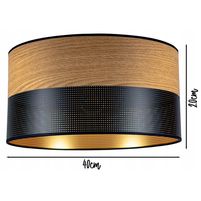 Підлогова лампа Glimex MODERN E27 60 Вт, бежевий, чорний, жовтий