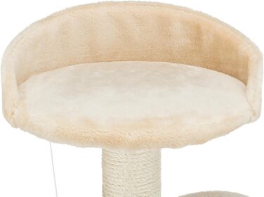 Кігтеточка TRIXIE Salamanca 138 см - багатоярусна з будиночком та лежанкою, бежева