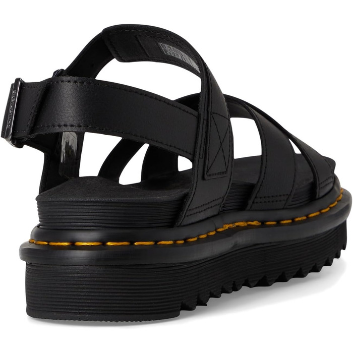 Сандалі жіночі Dr. Martens 31558001 шкіряні чорні, розмір 37-38 EU