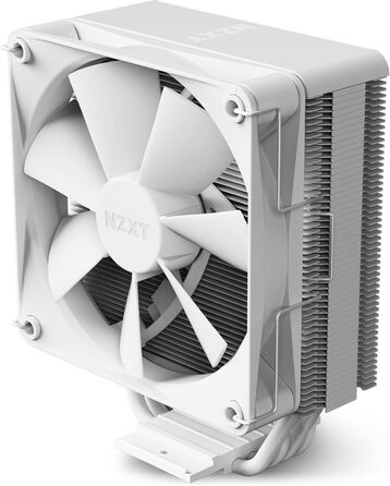 Охолоджувач CPU NZXT T120 - білий, 120мм, 4 теплові трубки, сумісний з Intel/AMD