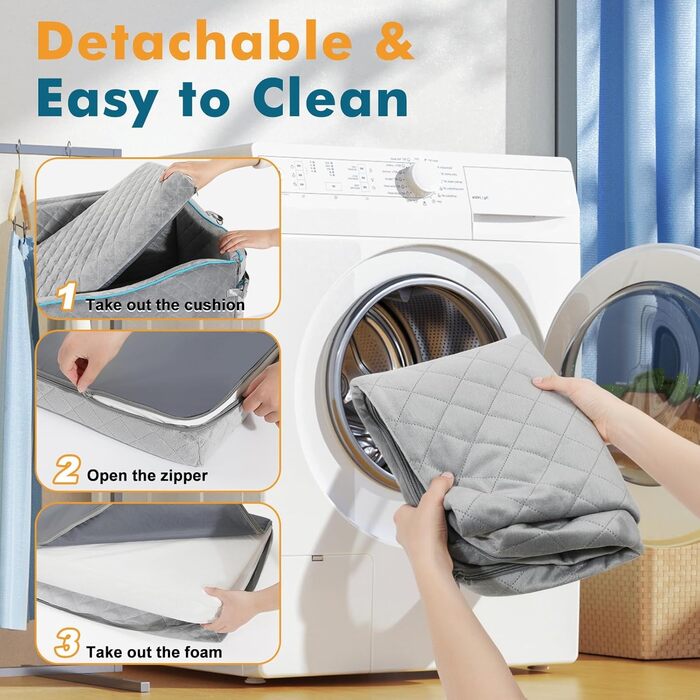 Автомобільний лежак для собак - переноска для маленьких собак до 20 кг з ременем безпеки, сірий колір