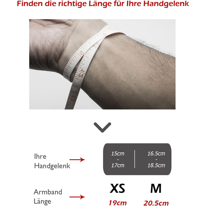 Чоловічий браслет Murtoo з нержавіючої сталі та натуральної шкіри з вплетенням натурального каменю та магнітною застібкою, 20.5 см, чорний колір, без додаткових ланок