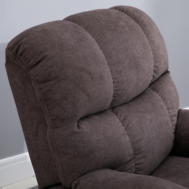 HOMCOM Electric Recliner TV Chair with Lift Assist, Reclining Function, USB Port, Padded TV Chair with Footrest, Side Pocket, Dark Grey | Aosom