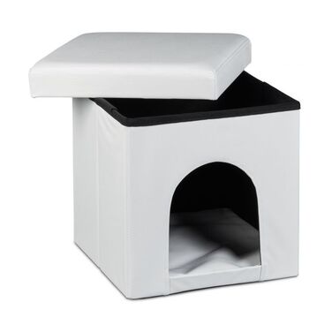 Relaxdays Dog Box Seat Stool