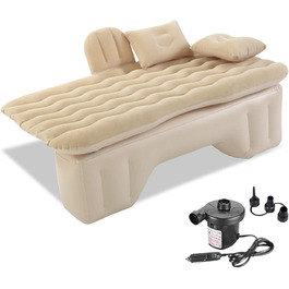 Надувна матрац для авто Ergocar з насосом: для кемпінгу, подорожей, пляжу