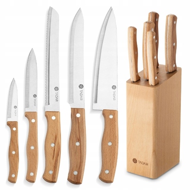 Набір ножів у підставці Tadar Talon, 5 предметів