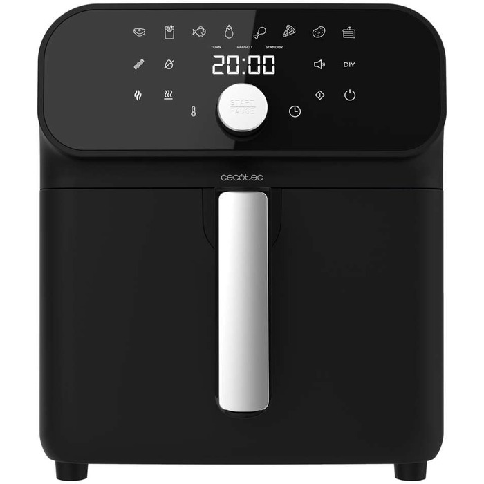 Фритюрниця, духовка та гриль Cecotec Cecofry FoodCourt 11000 Connected: 11 л, 1850 Вт, 3-в-1, 8 програм, Wi-Fi, 40-230°C