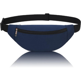 Поясна сумка на пояс для чоловіків та жінок, спортивна, на стегнах, для подорожей, прогулянок з собакою, Outdoor (Блакитна)
