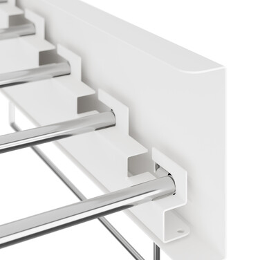 Relaxdays Wall-Mounted Clothes Rail