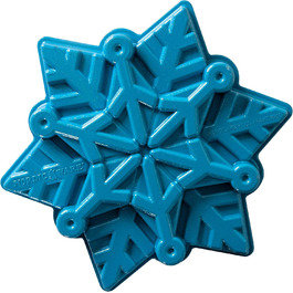 Nordic Ware Baking Pan, Cake Pan, Snowflake, Frozen, Winter Blue, Aluminum, Non-Stick, NW 88242
