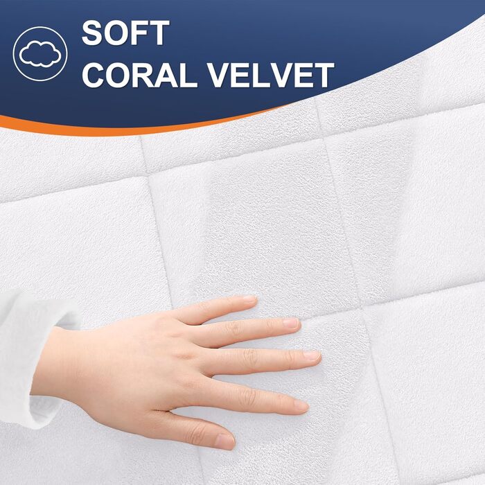Килимок для ванної кімнати OLANLY з Memory Foam, 76 x 50 см, білий, машинне прання