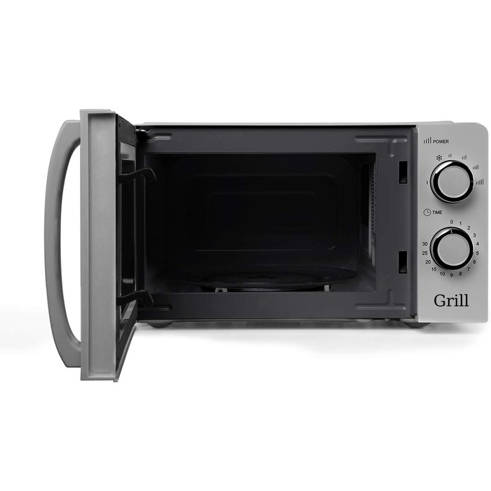 Мікрохвильова піч Orbegozo MI 2115, 20 л, 700 Вт, біла, з грилем