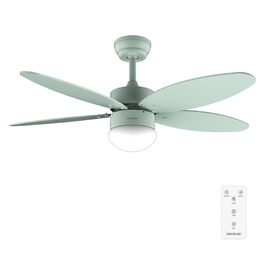 Стельовий вентилятор Cecotec EnergySilence Aero 4260 Full Mint 40W зі світлодіодним освітленням, пультом, таймером та 6 швидкостями