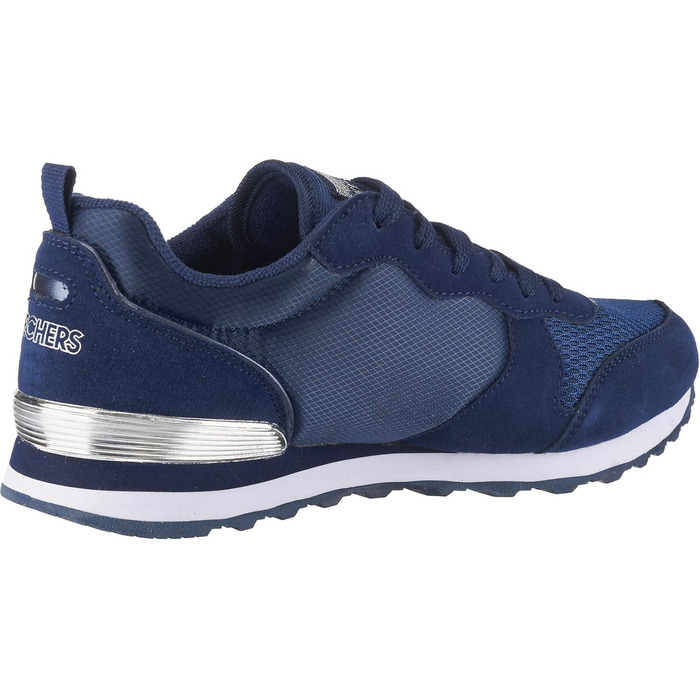 Кросівки Skechers OG 85-Goldn Gurl Navy Suede Mesh Nylon Silver Trim, 39.5 EU