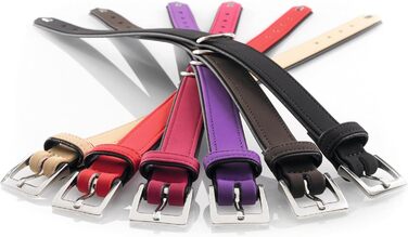 Нашийник для собак HUNTER SOFTIE, штучна шкіра, м'який, легкий у догляді, (S-M), колір полуниця (фіолетовий, 45 (S-M))