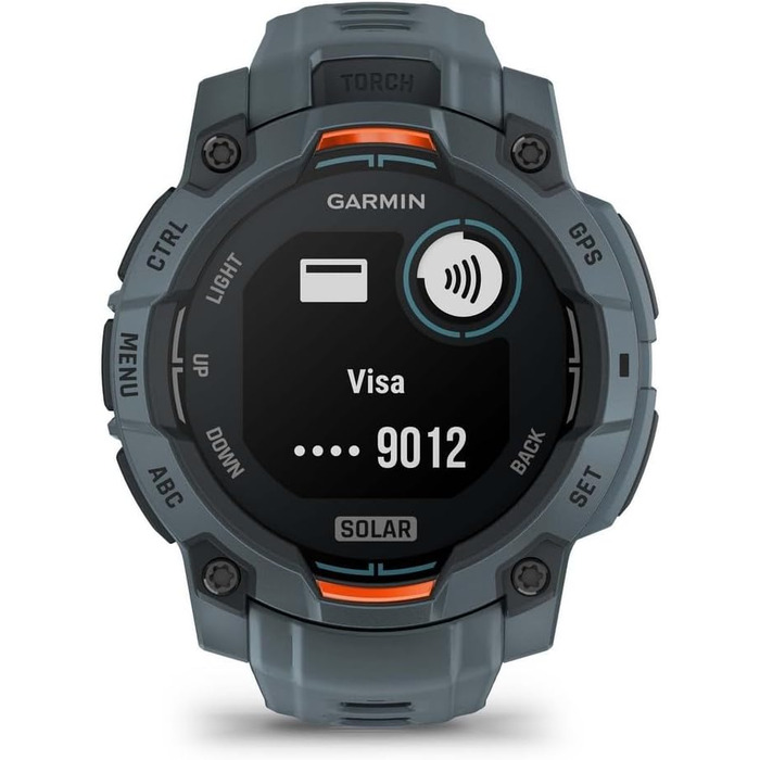 Годинник Garmin Instinct 3 Solar 45 мм - сонячна зарядка, 45 мм, один розмір
