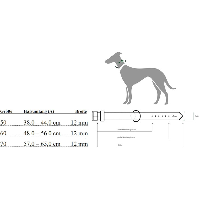 Нашийник для собак HUNTER List, шкіряний, морський стиль, міцний, водостійкий, гнучкий, розмір S-M, бежевий