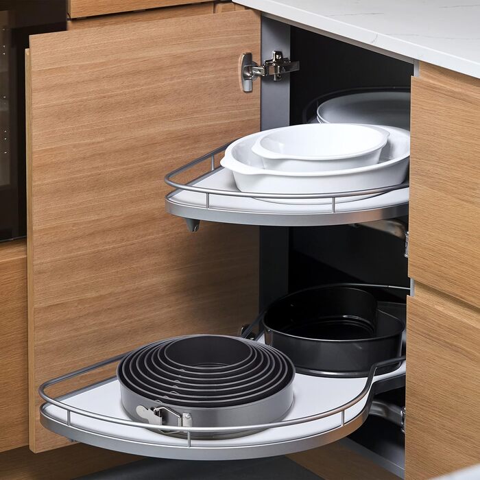 Набір форм для випічки Relaxdays, 8 шт., діаметр 14-28 см, нержавіюча сталь, антипригарне покриття, антрацит