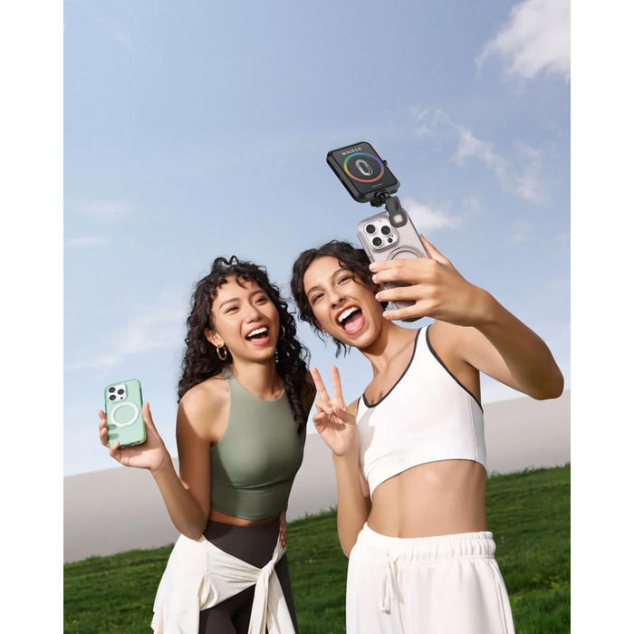 LED кільцеве світло Handy Licht для iPhone: 90 світлодіодів, RGB, магнітне кріплення, для фото та відео