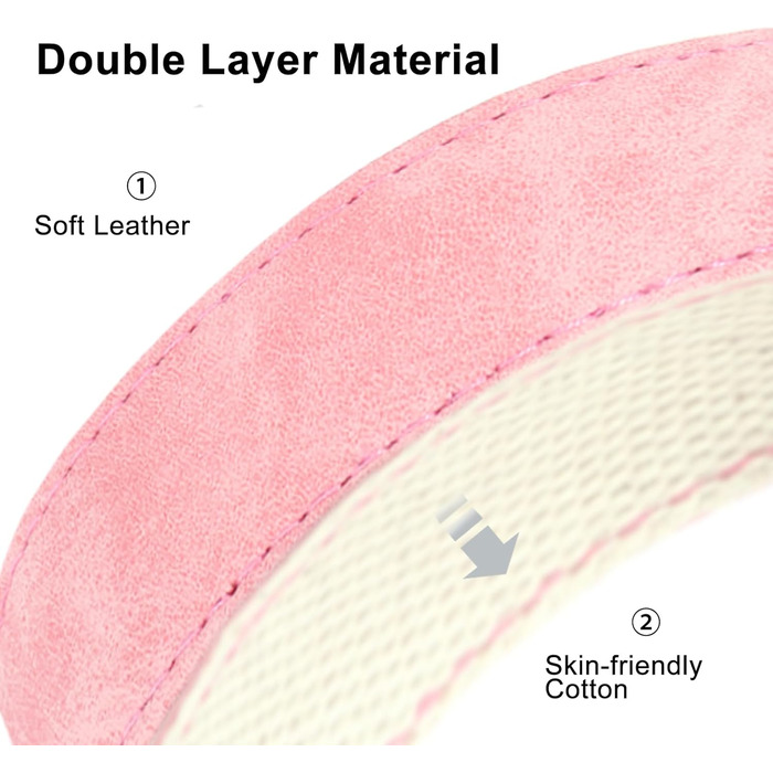 Лідяний нашийник для собак з металевою застібкою, двосторонній, з ім'ям та номером телефону, регульований розмір, M та L (для маленьких собак)