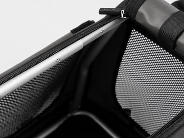 TrendPet TPX-Pro: Легка складана переноска для собак з алюмінієвим каркасом (сіра, 50x35x35 см)