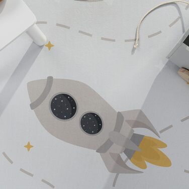 Дитячий килим Paco Home для хлопчиків та дівчаток, 140x200 см, кремовий, антиковзний, сучасний килим в дитячу кімнату