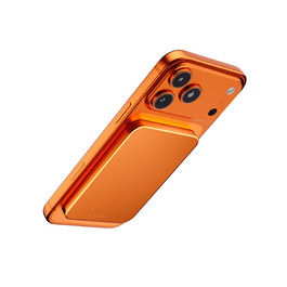 Power Bank Магнітний 10000 mAh PD20W: Бездротовий зарядний пристрій з USB-C для iPhone 17/16/15/14/13 та Apple Watch (Помаранчевий)