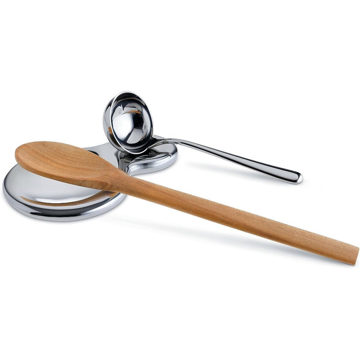 ALESSI T-1000 дизайнерський тримач, нержавіюча сталь 18/10, 11x19x26 см, сріблястий