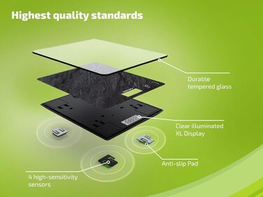 Кухонні ваги Soehnle Page Compact білі, цифрові ваги до 5 кг, LCD дисплей, функція тарування