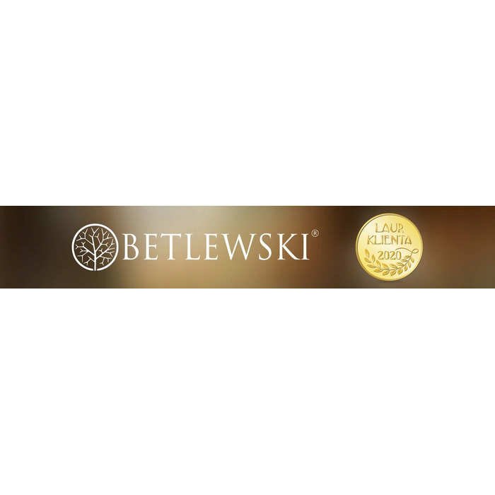 Чоловічий ремінь Betlewski, коричневий