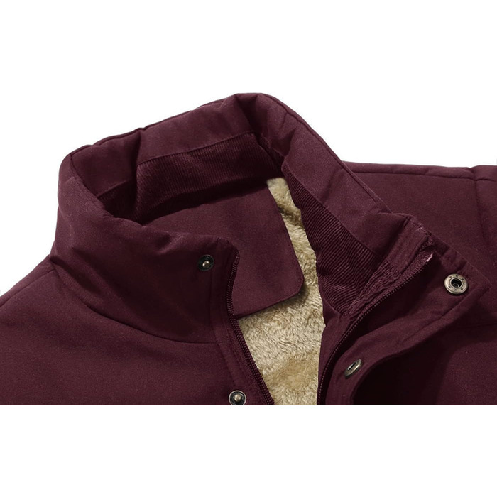 Чоловіча термо-кофта KEFITEVD для полювання та роботи, без рукавів, тепла, червона (L)