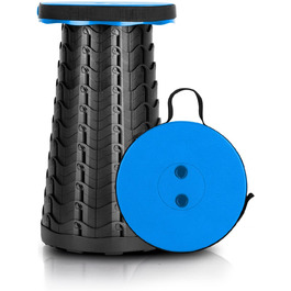 Тeleskopний стільчик, складаний туристичний стільчик для кемпінгу, риболовлі, барбекю та дому