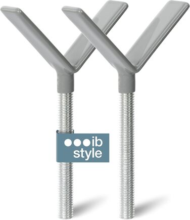 Захист для сходів IB STYLE для дітей - сітка для сходів, перешкоджає потраплянню тварин, без свердління, білий, 67-75 см (Y-адаптер (набір 2 шт))