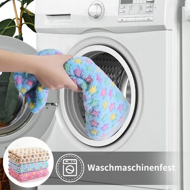 М'яка ковдра для собак та котів Demigeat, 3 шт. - тепла, миюча, для літа та весни, велика зірка