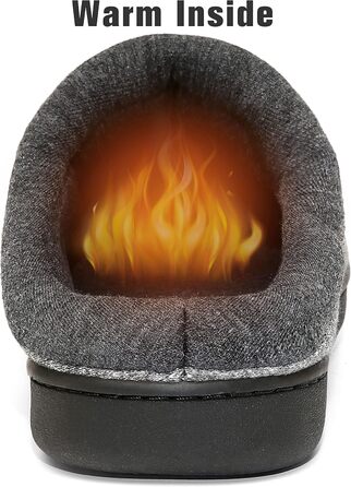 Тапочки жіночі Mishansha Herren зимові, халатні, з меморі-піною, антиковзкі, розмір 36-49 (світло-сірий, 37 EU)