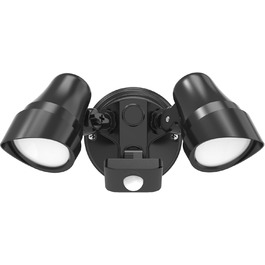 ALUSSO 25W LED Floodlight with Motion Sensor Outdoor, 2000LM PIR Spotlight 3000K 4000K 6500K, IP54 Outdoor Light for Garage, Garden, Courtyards