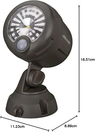 Світлодіодний прожектор Mr Beams MB360XT з датчиком руху, білий, 200 люмен (еквівалент 25 Вт), 1 шт.