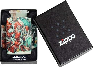 Запальничка Zippo 540 Color із малюнком Marija Tiurina, зелена, універсальний розмір