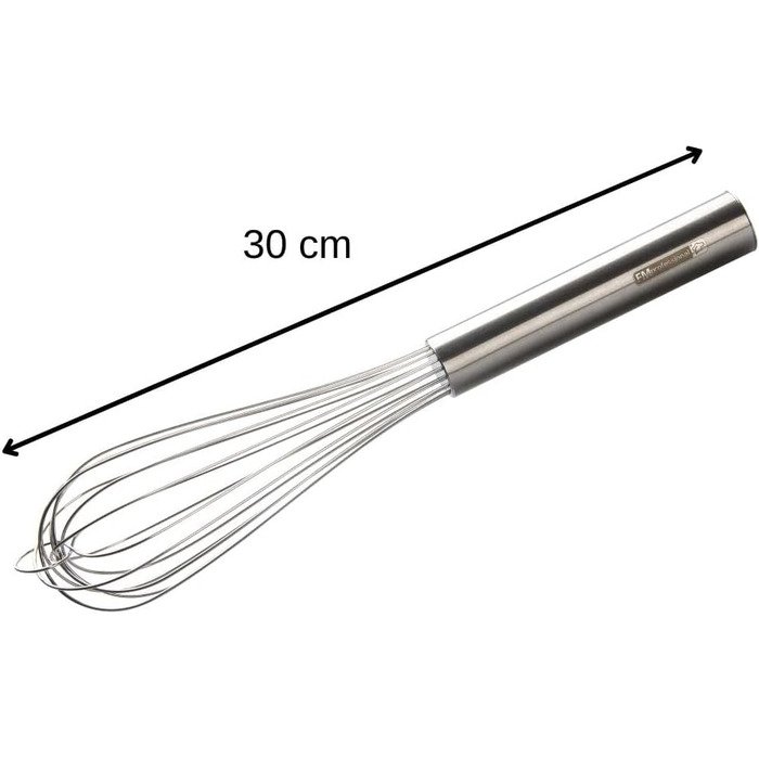 Віночок кухонний FMprofessional 21888, нержавіюча сталь, 35 см, сріблястий (робоча частина 30 см)