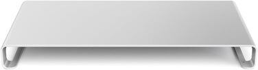 Підставка для монітора Desire2 алюмінієва, для столу, сумісна з iMac, MacBook, ноутбуками та ПК, срібляста
