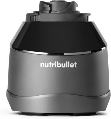 Блендер Nutribullet Full Size Combo, електричний міксер, професійний подрібнювач, 1500 Вт, 1,89 л, чорний