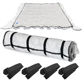 Queen/Full Mattress Vacuum Bags for Moving and Storage, Memory Foam Latex Mattress Storage Bags, Full Queen Size for Mattresses up to 14 inches