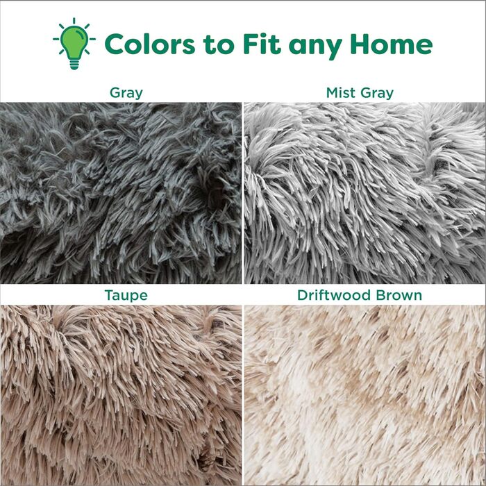 Кішечка Furhaven: Лежанка для котів, Polar Fleece, складана, миється - Small (127 x 89 x 1 см)