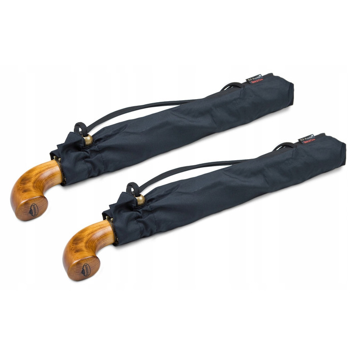 Парасолька F.P.Parasol автоматична, складна, XL, з чохлом, чорна