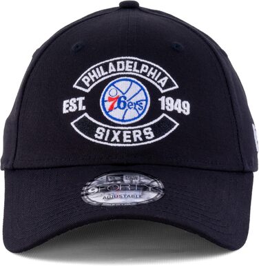 Кепка New Era 9FORTY MLB NBA NFL Limited Edition (Philadelphia 76ers, чорний)