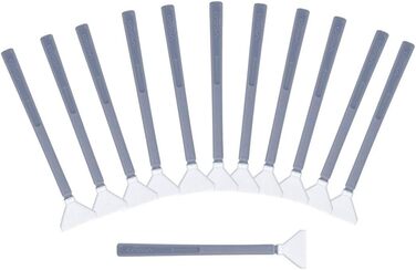 Набір для чищення сенсора камери VSGO (12 шт.) з розчином 10 мл, сухими стікерами для CCD/CMOS, для Nikon, Sony, 24 мм